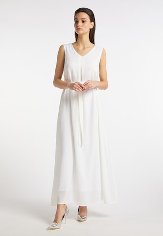 usha WHITE LABEL Evening Dress 'Lynnea' in White: front