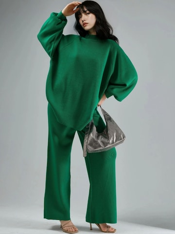 My fashion Hausanzug 'Strick-Koordinaten'‌‌‌ in Grün
