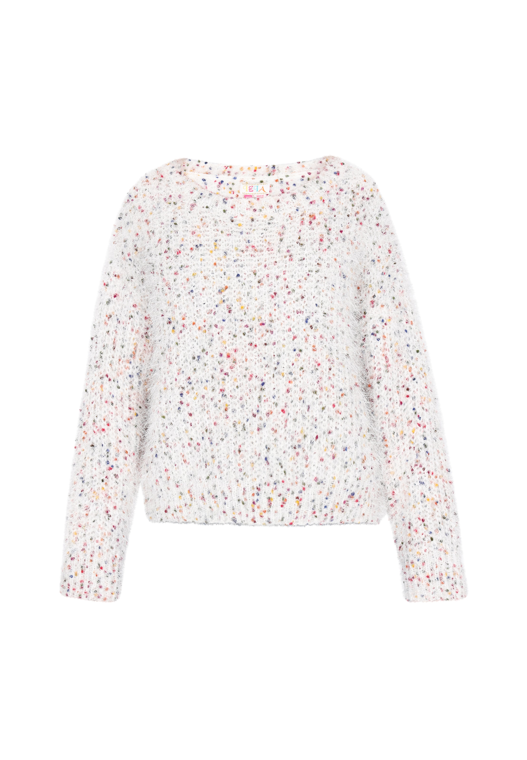 IZIA Pullover in Weiß: Vorderseite