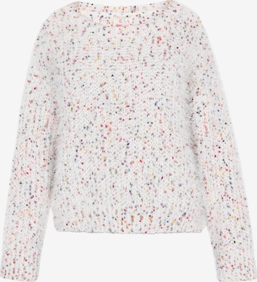 IZIA Pulóver - fehér: elől