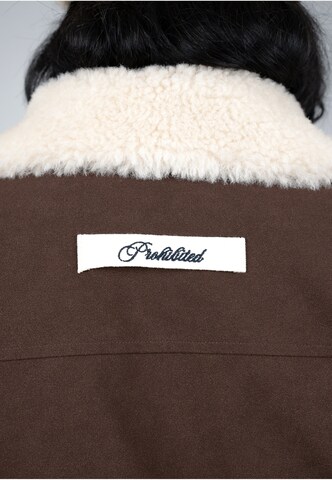 Prohibited - Chaqueta de invierno 'Varsity' en marrón