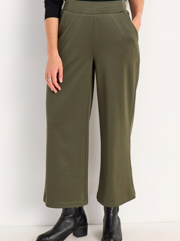 Cellbes of Sweden Wide leg Broek in Groen