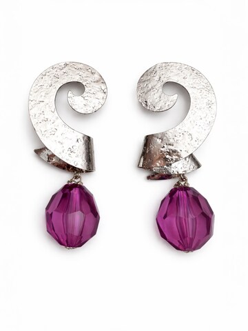 Elena Athanasiadou Earrings 'Imperial' in Purple: front