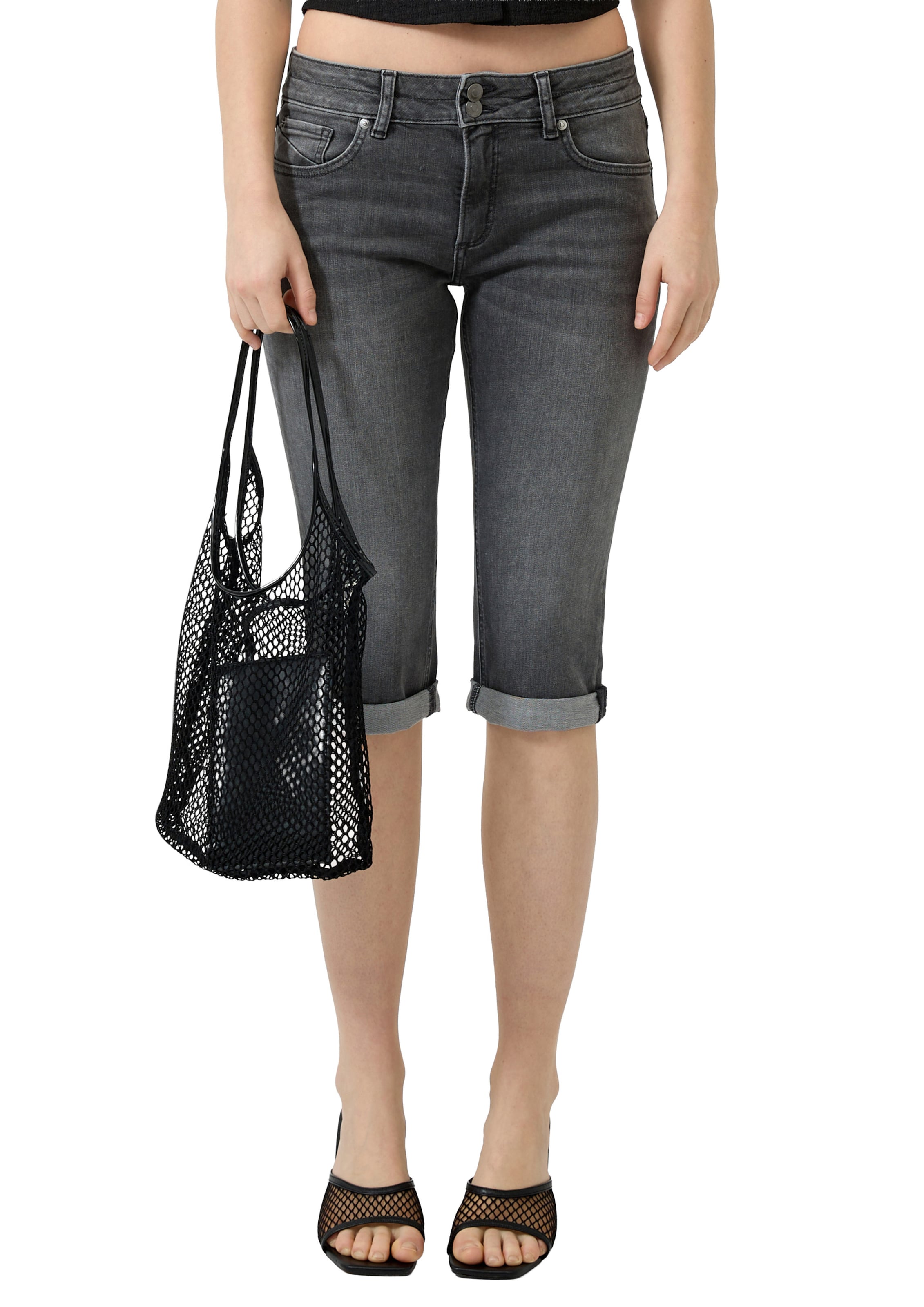 QS Slim fit Jeans ' CATIE ' in Grey