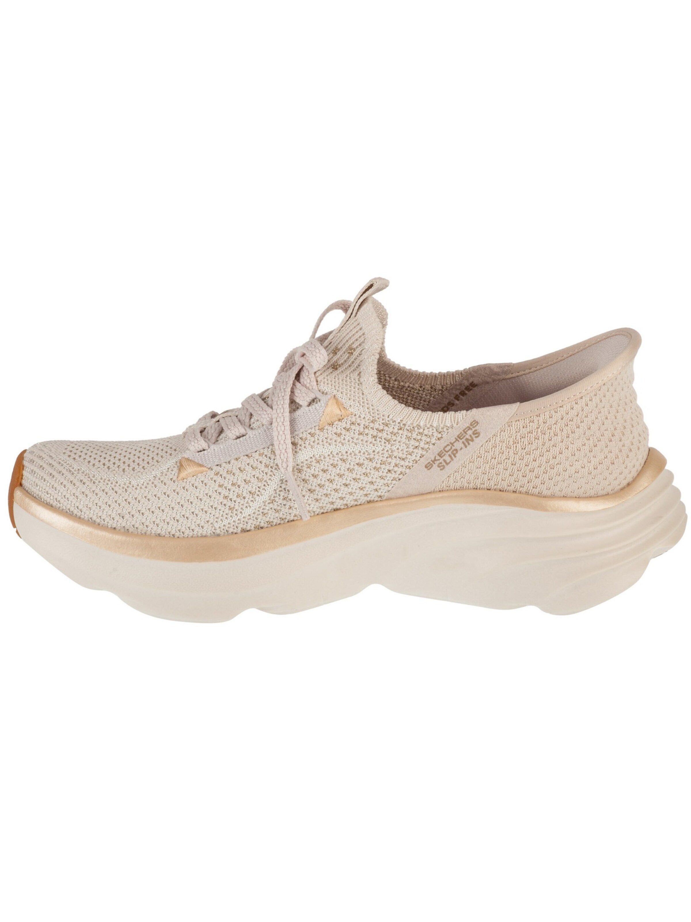 Baskets basses 'Skechers Slip-Ins: D'lux Vapor - Evening Glow' SKECHERS en beige