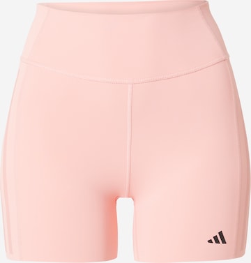ADIDAS PERFORMANCE - Pantalón deportivo 'Optime' en rosa: frente