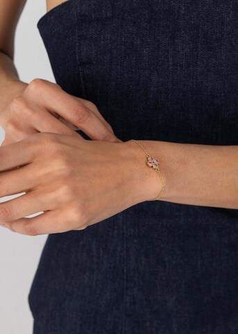 Braccialetto 'Cuore Rosé' di PURELEI in oro