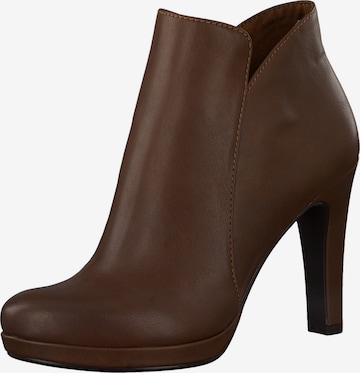 TAMARIS Ankle boots in Brown: front