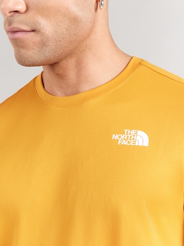 THE NORTH FACE Funkčné tričko - Oranžová
