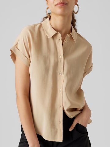 VERO MODA Blouse 'GRACE' in Beige