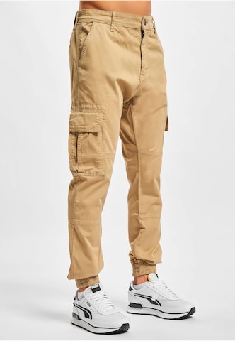 Tapered Jeans cargo di 2Y Premium in beige