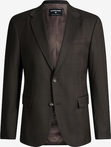 Coupe slim Veste de costume STRELLSON en marron : devant