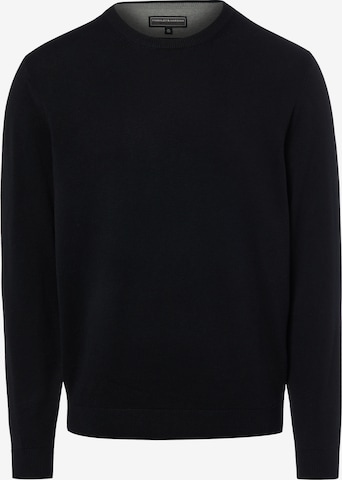 Pull-over Finshley & Harding en noir : devant