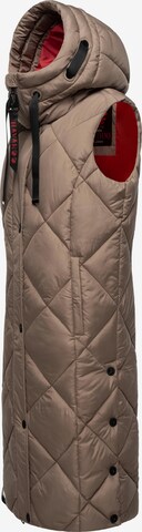 NAVAHOO Bodywarmer 'Schnuckel' in Bruin