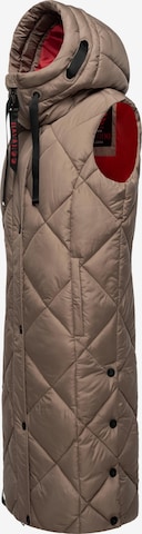 NAVAHOO Bodywarmer 'Schnuckel' in Bruin