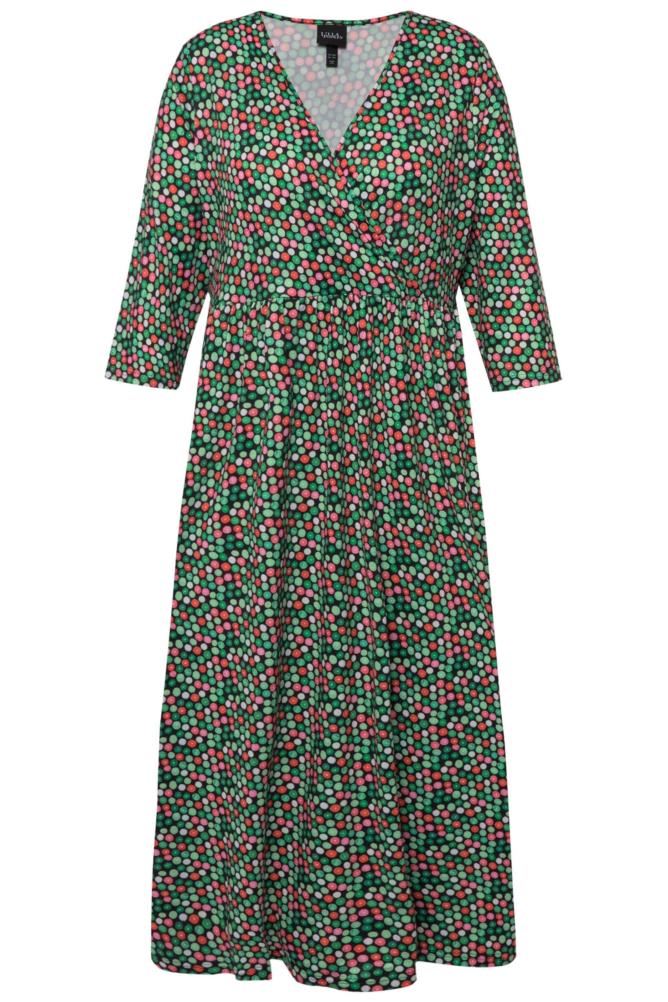 Ulla Popken Kleid in Grün: Vorderseite