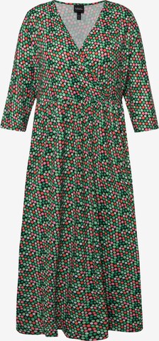 Ulla Popken Dress in Green: front