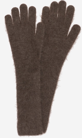 Pirštuotos pirštinės iš & Other Stories, spalva – šokolado spalva, Prekių apžvalga