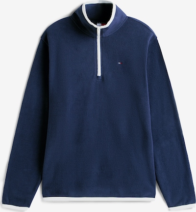 Megztinis iš Tommy Jeans, spalva – tamsiai mėlyna / balta, Prekių apžvalga