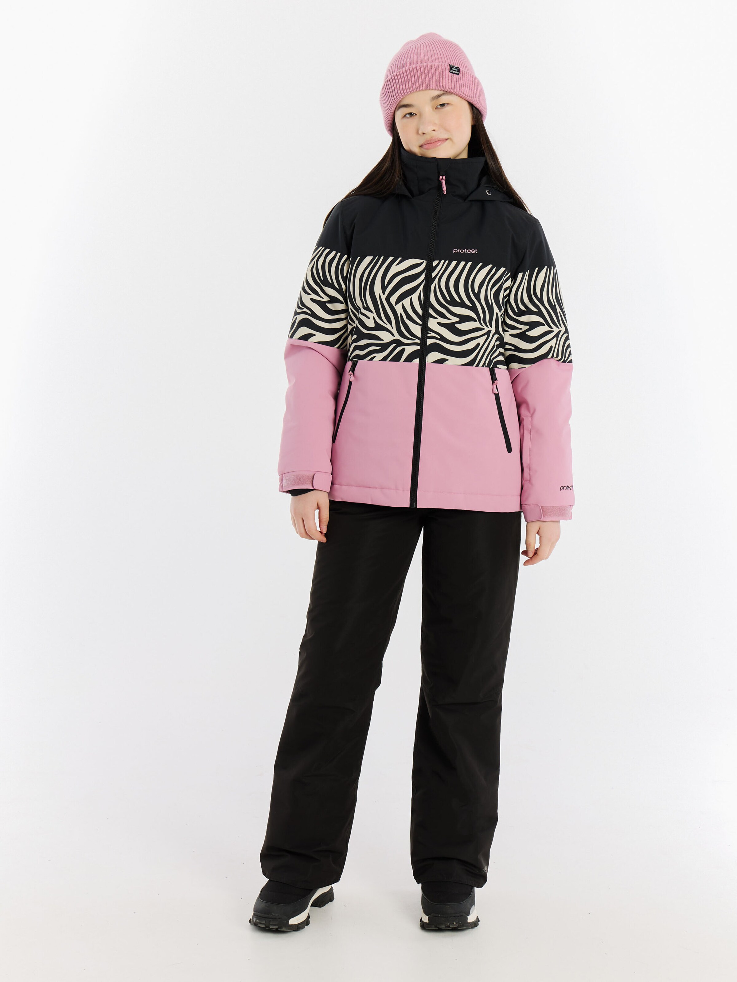 PROTEST Sports jacket 'PRTMorena JR' in Pink