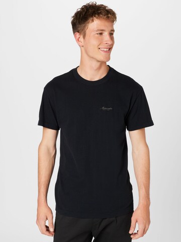 T-Shirt Abercrombie & Fitch en noir : devant