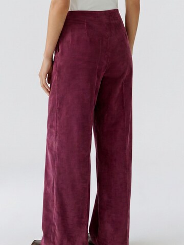 OUI Flared Pants in Red