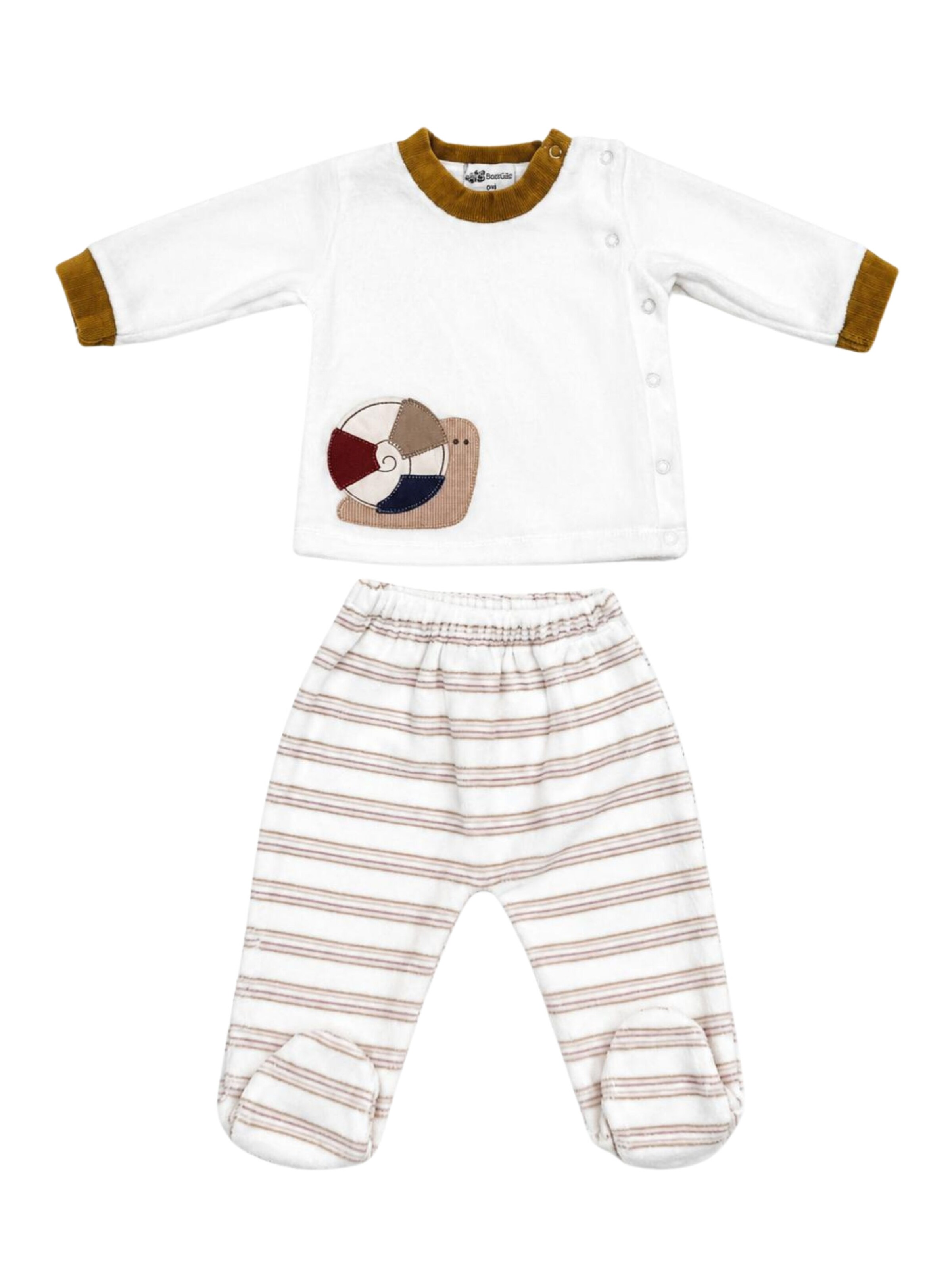 Bumber Set in White: front