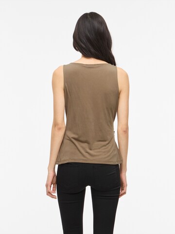 VILA Top 'VIMODALA' w kolorze brązowy