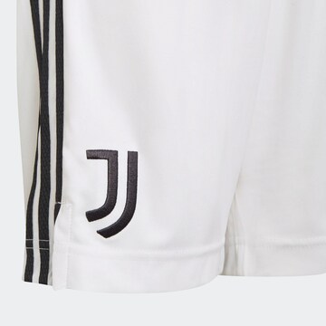 ADIDAS PERFORMANCE Regular Workout Pants 'Juventus Turin 21/22' in White