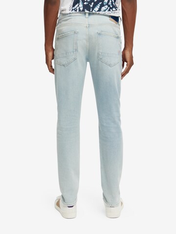 mėlyna SCOTCH & SODA Prigludęs Džinsai 'Skim skinny jeans'