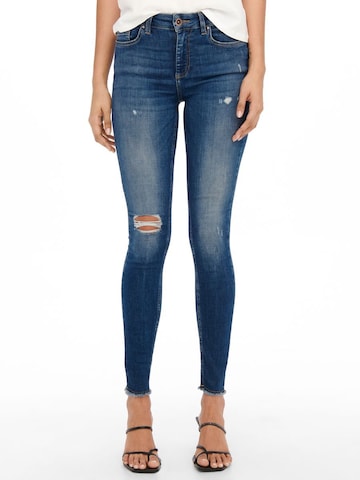 ONLY - Skinny Vaquero 'Blush' en azul: frente