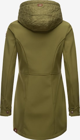 Cappotto funzionale 'Ybela' di Ragwear in verde