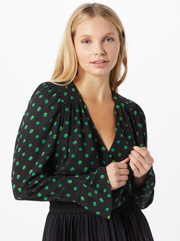 Crās Blouse in Groen: voorkant