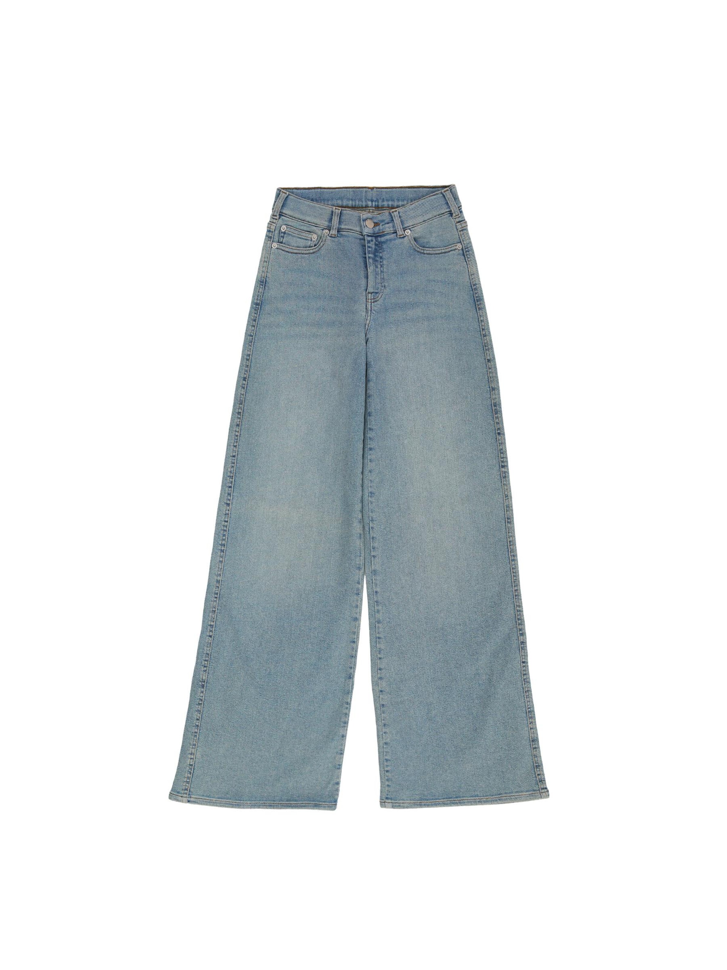 Dr. Denim Jeans 'Zila Mid Wide' in Blue: front
