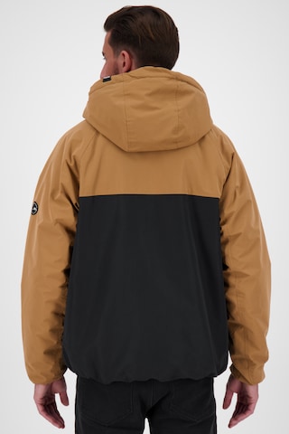 Alife and Kickin Winter Jacket 'DiamondAK' in Brown