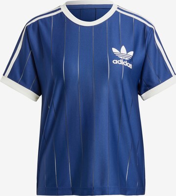 T-shirt ADIDAS ORIGINALS en bleu : devant