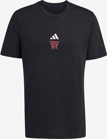 ADIDAS SPORTSWEAR Funktionsskjorte 'ANX' i sort: forside