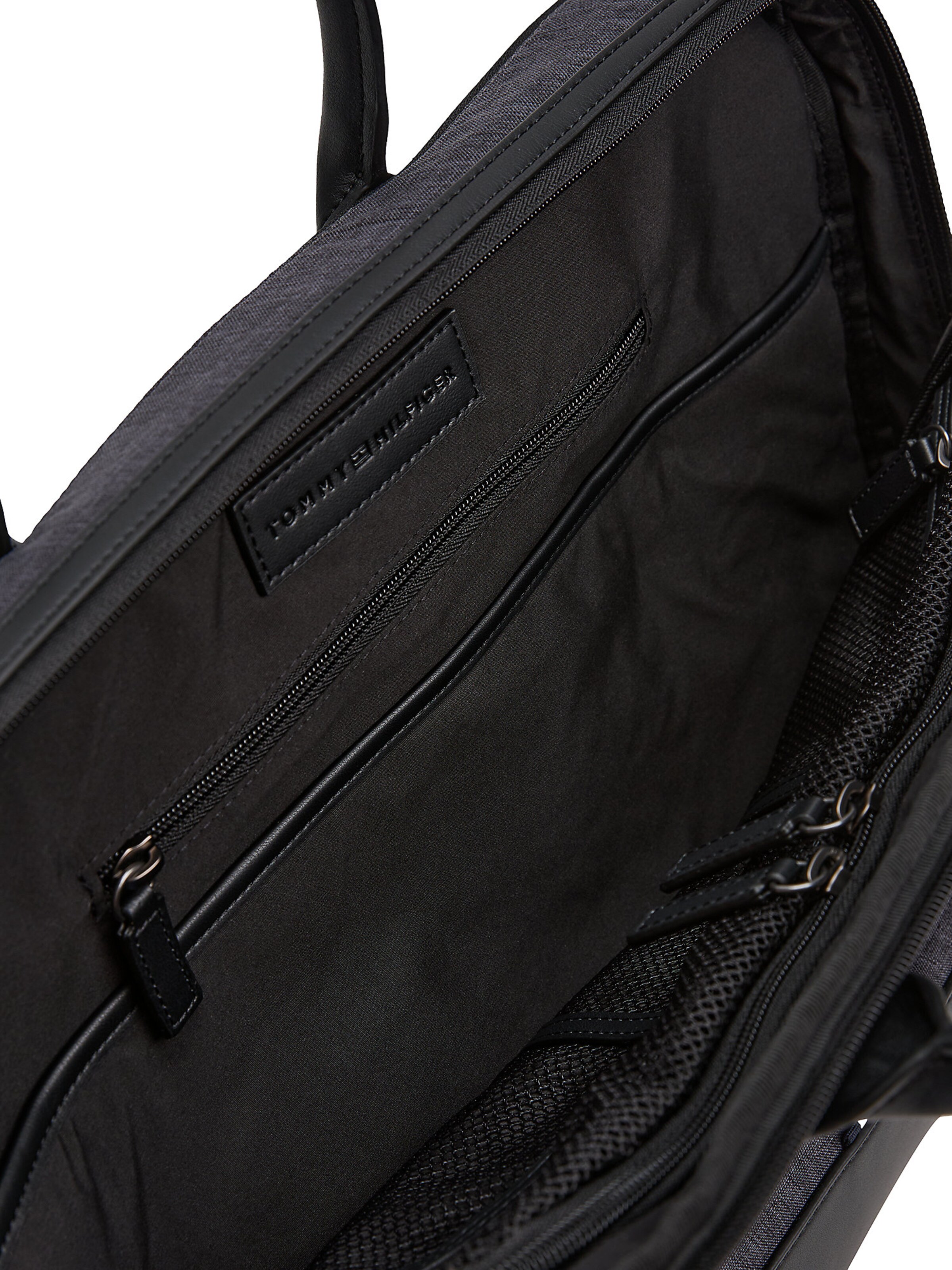 TOMMY HILFIGER Laptoptasche in Grau