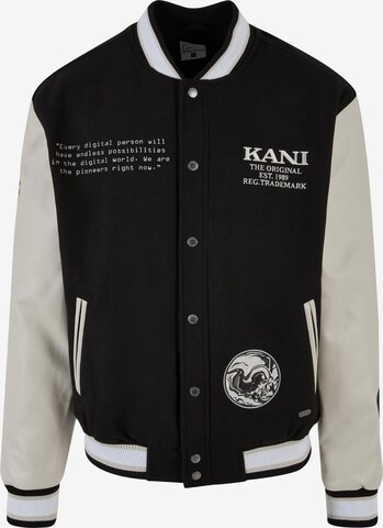 Veste mi-saison Karl Kani en noir : devant