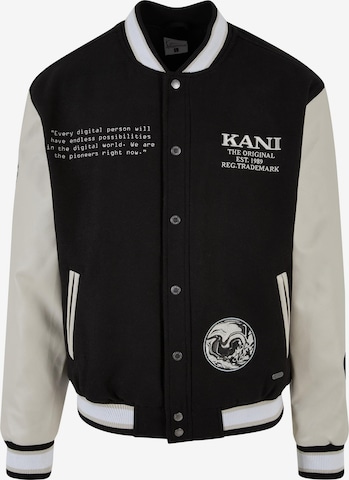 Veste mi-saison Karl Kani en noir : devant