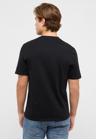 MUSTANG T-Shirt 'Style Austin' in Schwarz