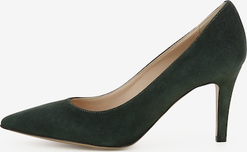 Escarpins 'ARIA' EVITA en vert : devant