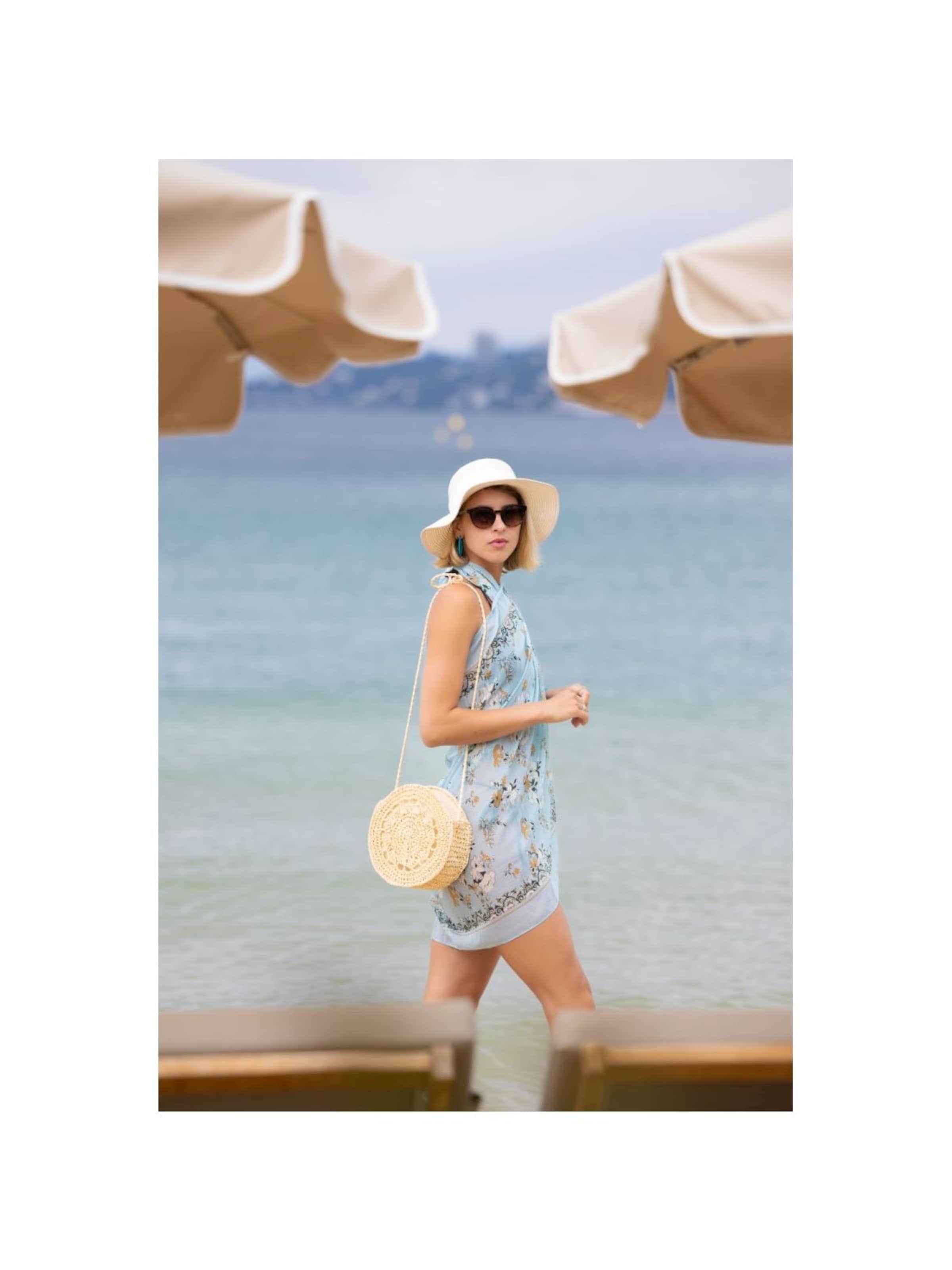 alberto cabale - Vestido de playa 'CATELINA' en azul