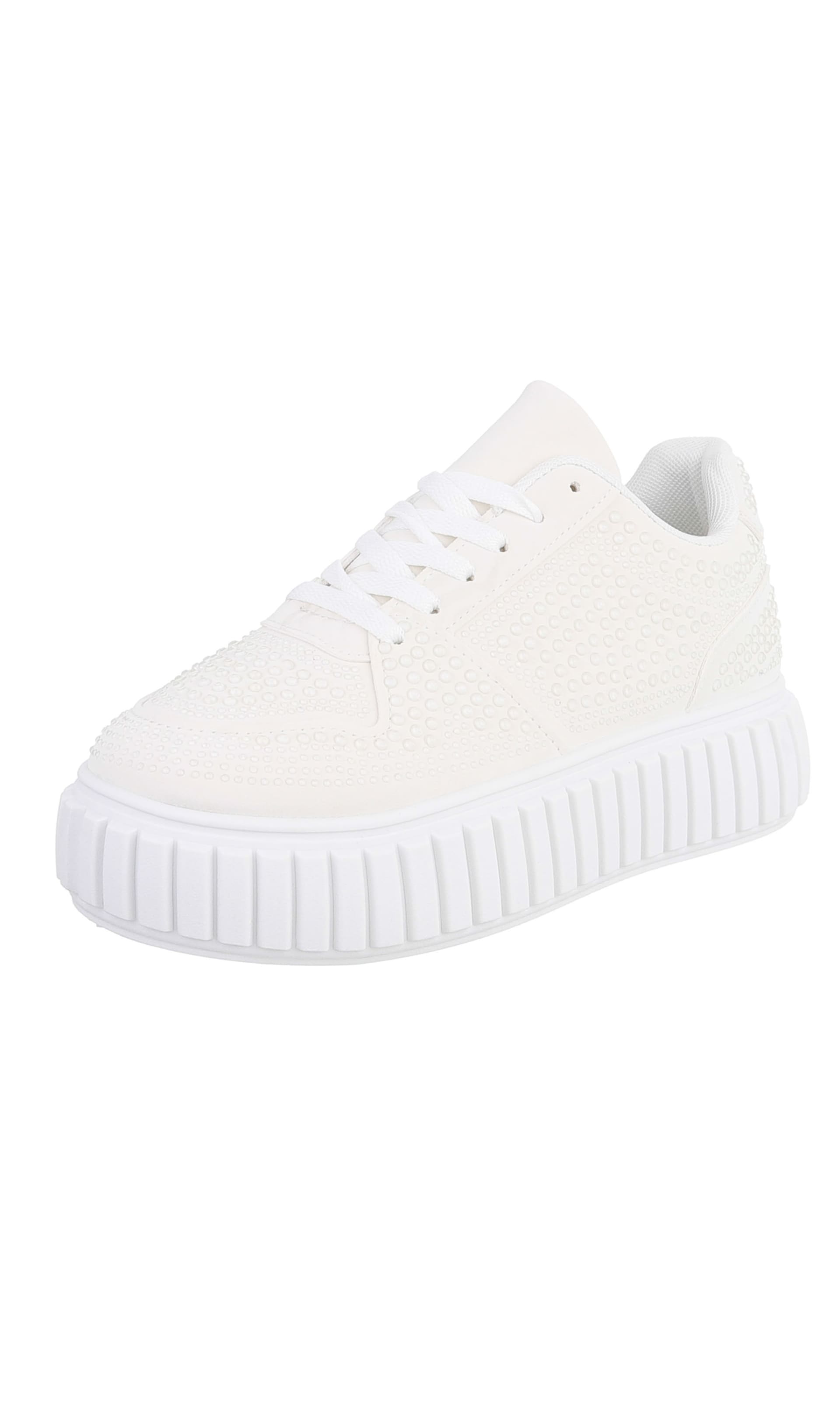 Ital-Design Sneaker low in 36 in weiß, Produktansicht