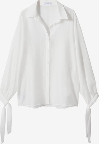 MANGO Blouse 'Wind' in White: front