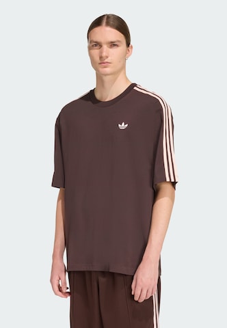 T-Shirt 'Adicolor' ADIDAS ORIGINALS en marron : devant