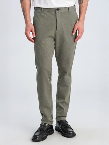 Lindbergh Slimfit Broek in Groen