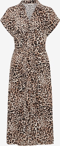 Robe-chemise 'Joella' b.young en beige : devant