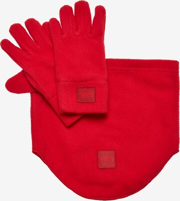 Set Urban Classics en rouge