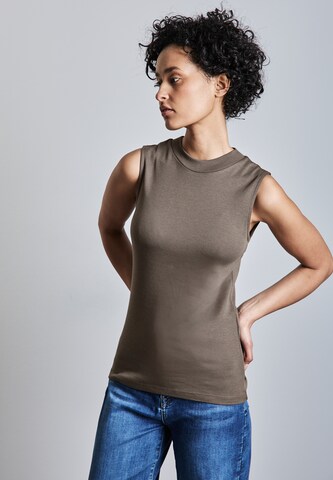 STREET ONE Shirt in Brown: front